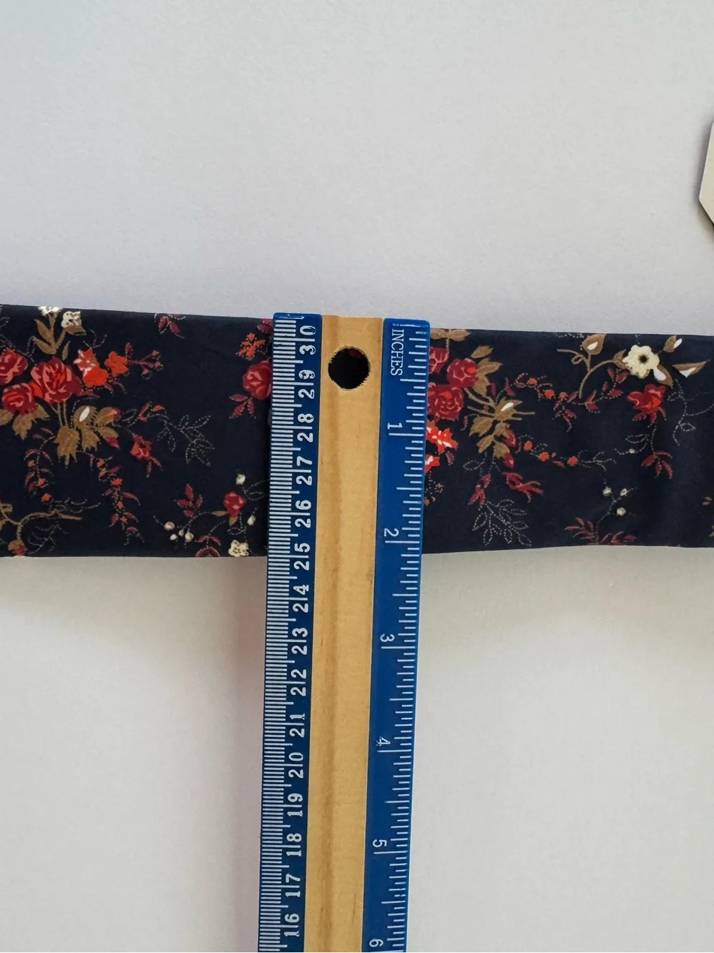 DAZI Men's Cotton Blue multi Floral Neck Tie NWT